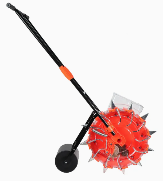 آلة زراعة بذور الفول السوداني وفاصوليا الذرة، آلة بذارة الحبوب ذات طبل الدفع اليدوي