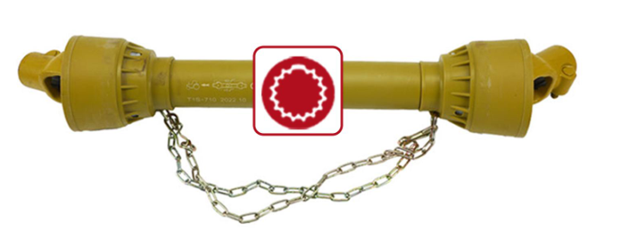 PTO رمح ملتف أنبوب المفتاح