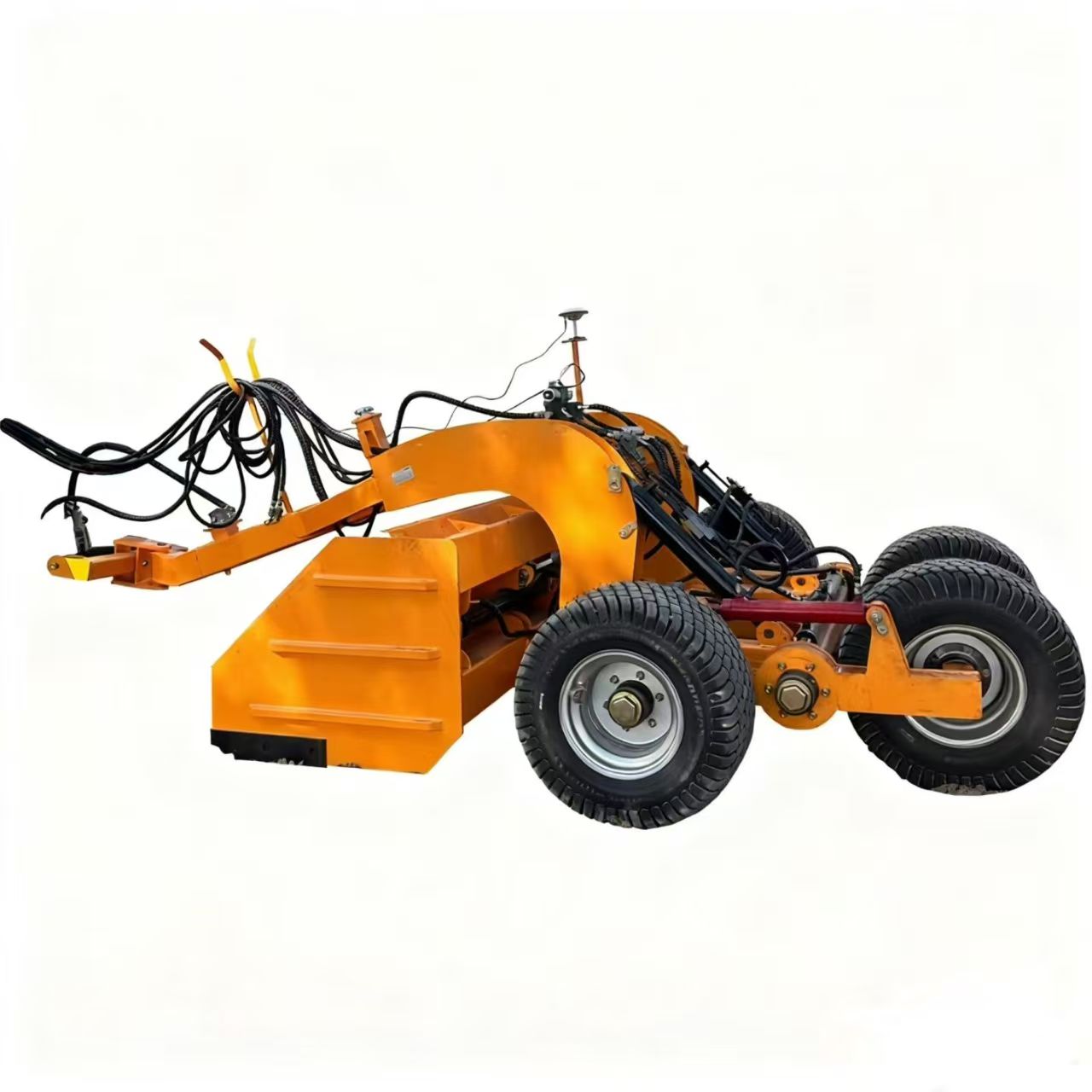 تسوية الأراضي التي تسيطر عليها الأقمار الصناعية