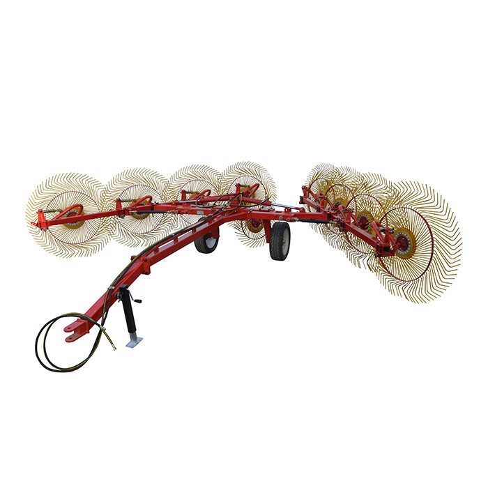 مجرفة القش ذات العجلات المثبتة على الجرار ذات 3 نقاط مجرفة القش ذات العجلات المثبتة على الجرار ذات 3 نقاط